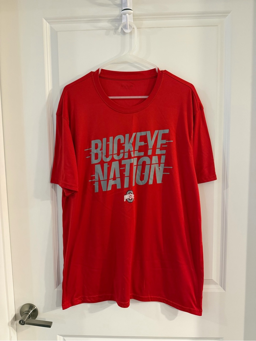 Ohio State Buckeye Nation Red Graphic T-Shirt
